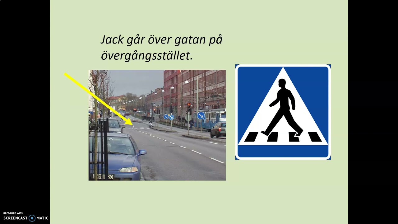 sfigunilla Vägbeskrivning Jack ska på fest hos Gustav. Kurs B