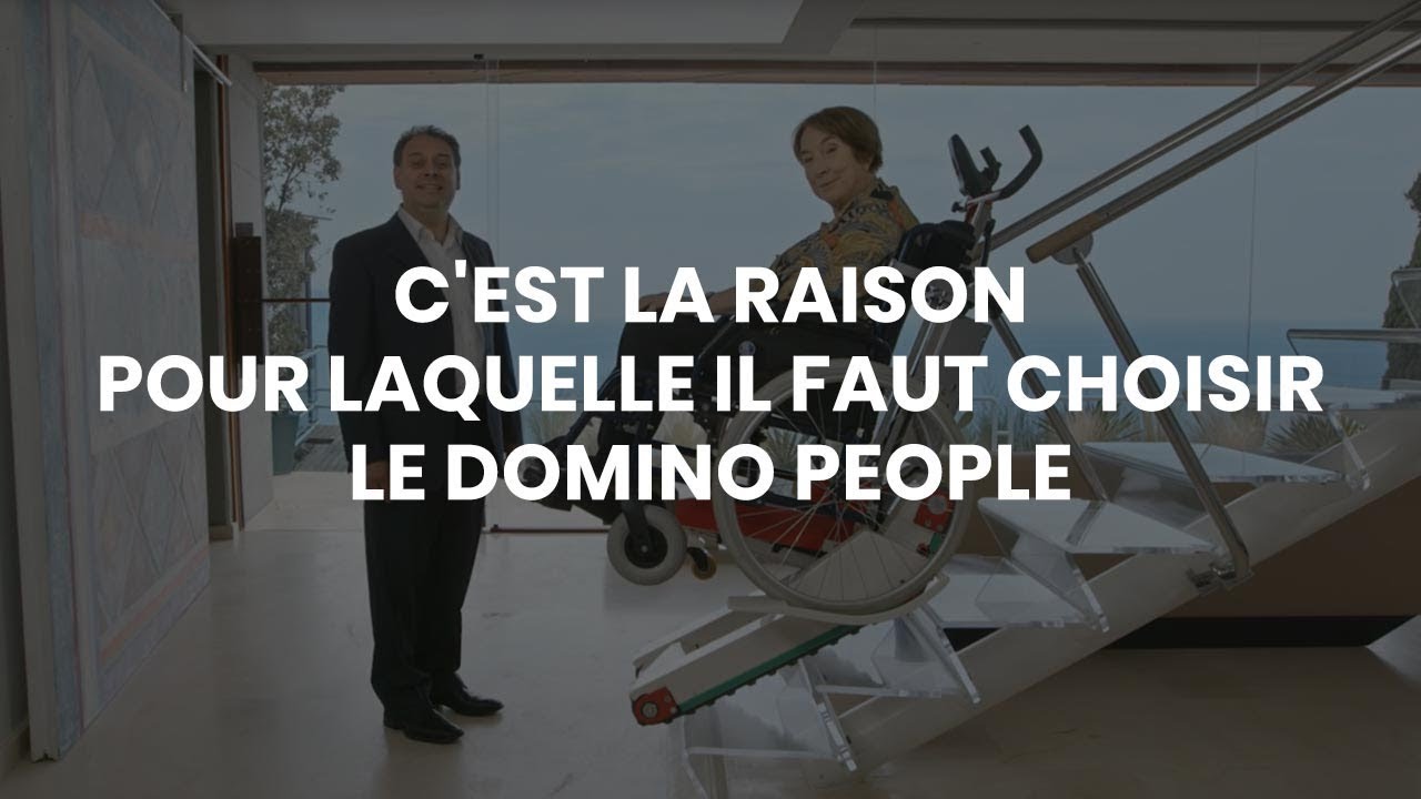 Monte-escaliers pour les personnes Domino People et Domino People Slim