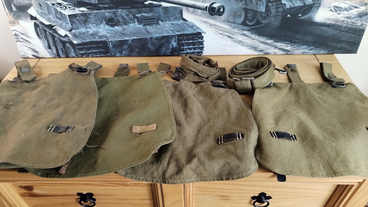 WW2 German Heer Breadbags Brotbeutel Modell 1931