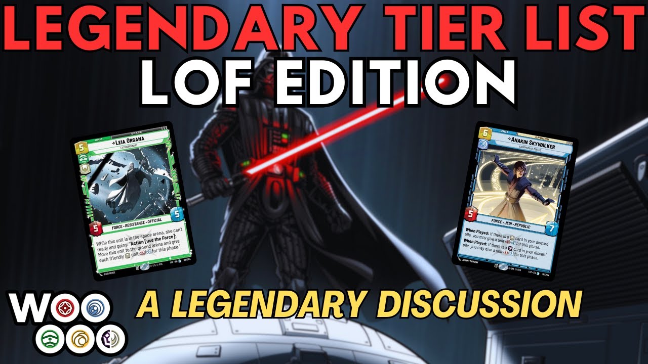LEGENDARY TIER LIST - Legends of the Force