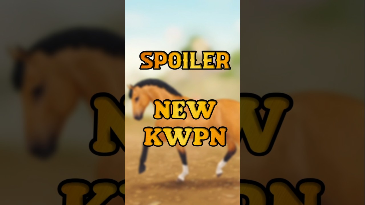 Star Stable | New KWPN | Coat 13 | SPOILER