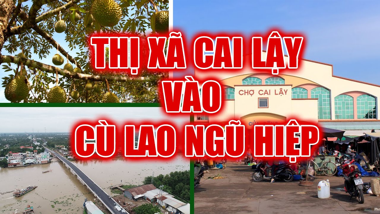 THỊ XÃ CAI LẬY VÀO NGŨ HIỆP TIỀN GIANG - Ngã Ba Long Tiên - Ngã Tư Hưng Long - Nóc Vlog