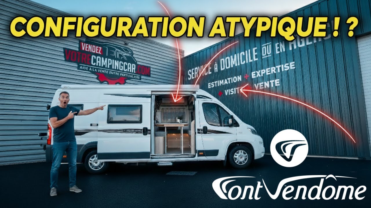Font Vendôme Ventura - Un camping car profilé dans un fourgon ?!