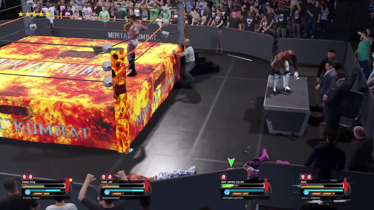 GCW Middleweight title defense