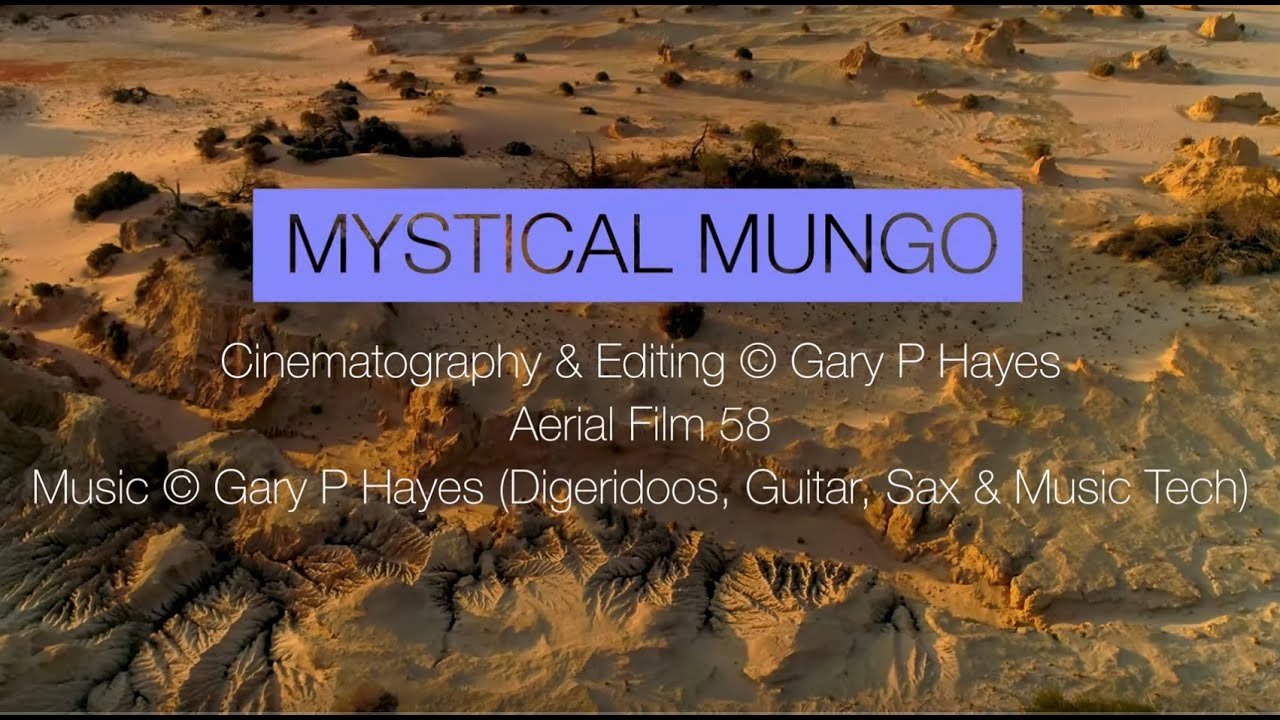 MYSTICAL MUNGO NATIONAL PARK in 4K: Aerial Sunrise & Sunset. Drone Walls Of China. Mungo Lake NP