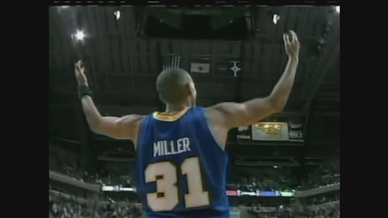 Reggie Miller Final Game Vs. Knicks, 34 Points 3 Ast. 2004-05.