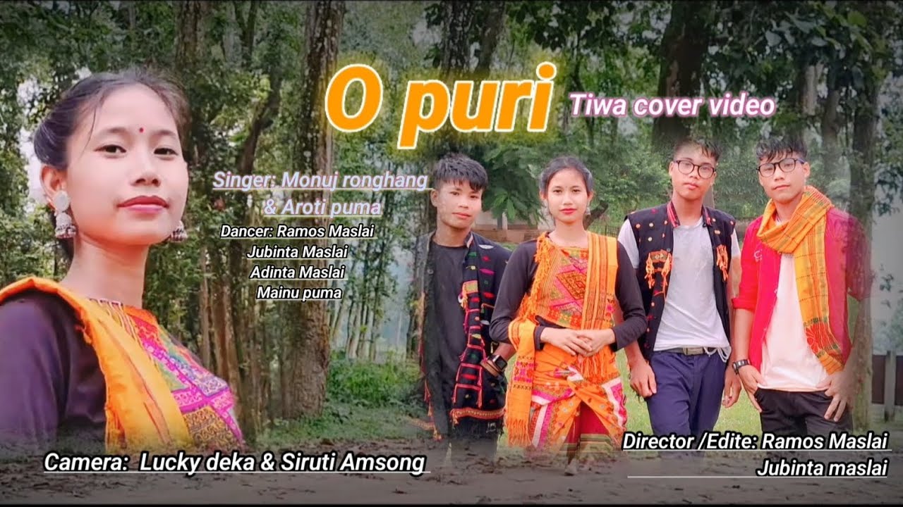 O puri- Tiwa Cover dance video.|(Amni branch tiwa boy)|Ramos maslai(1080p)