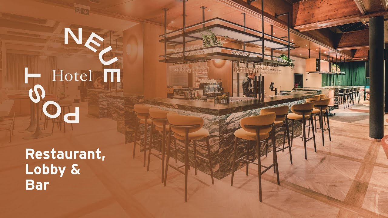 Hotel Neue Post / Lobby, Bar und Restaurant - Neueröffnung 2024