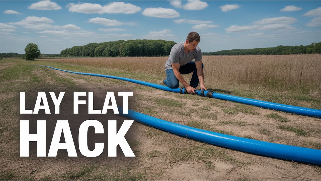 Changing Fittings FAST on Lay Flat Hose