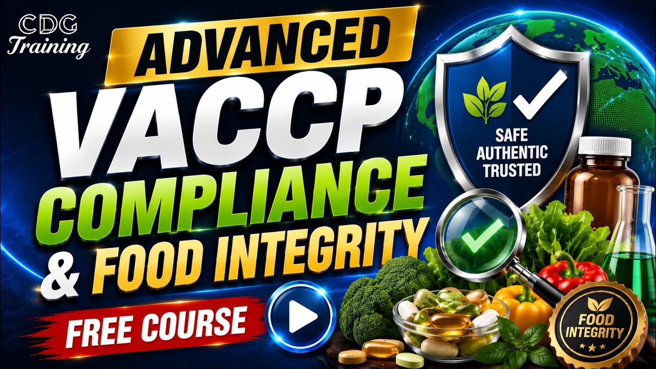Advanced VACCP Compliance & Food Integrity | Complete Food Integrity Course