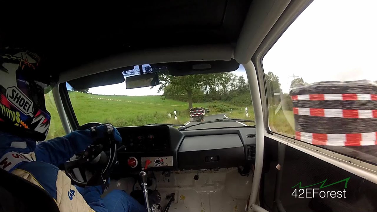Bergpreis Lütterz 2014 - Onboard VW Golf 1 GTI K. Weber [HD] - pure sound