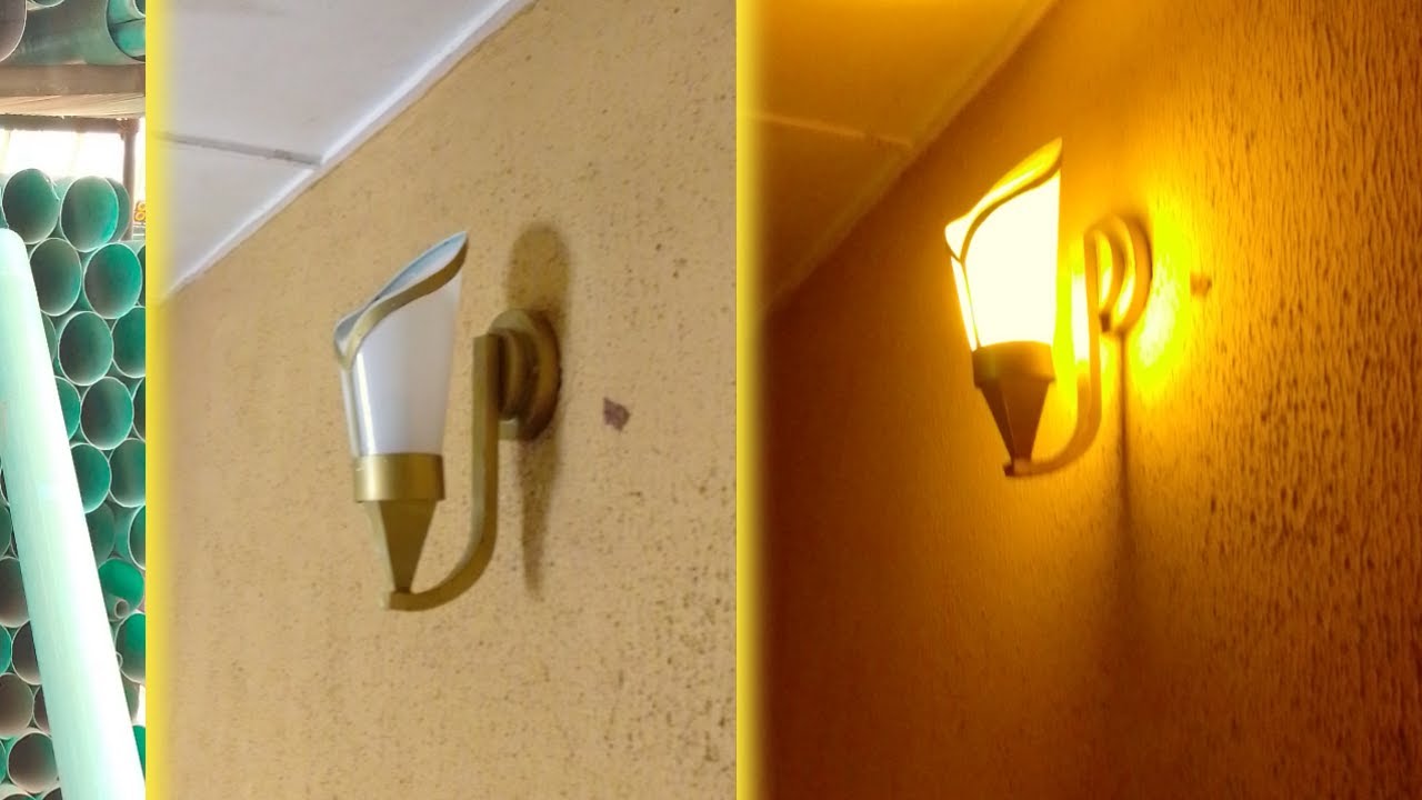 creative idea for home decorative lamp with PVC pipes* business opportunity*diy PVC pipes craft.