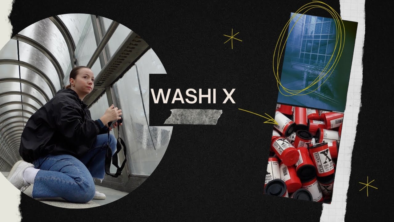 Je teste la pellicule WASHI X 100 ISO en développement E6