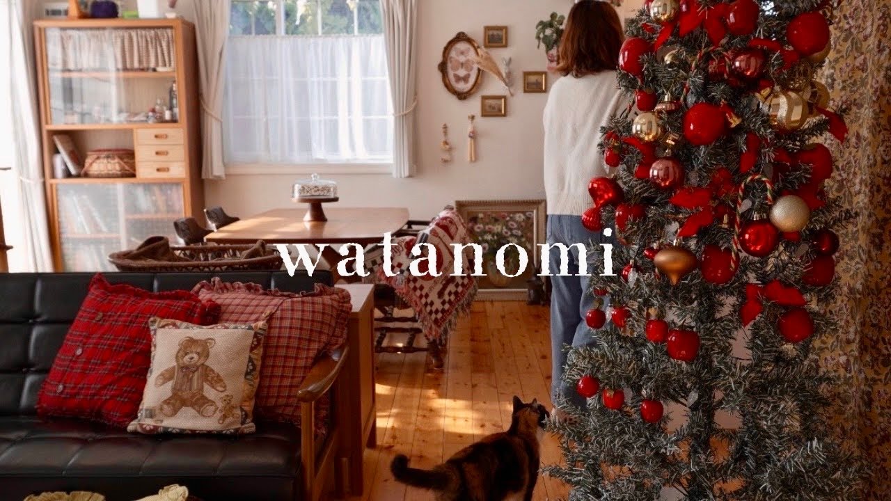 【vlogクリスマスの準備】作って、食べて、好きなことをしてクリスマスを待つ🎄💫Hello Christmas❄️犬と猫達との暮らし