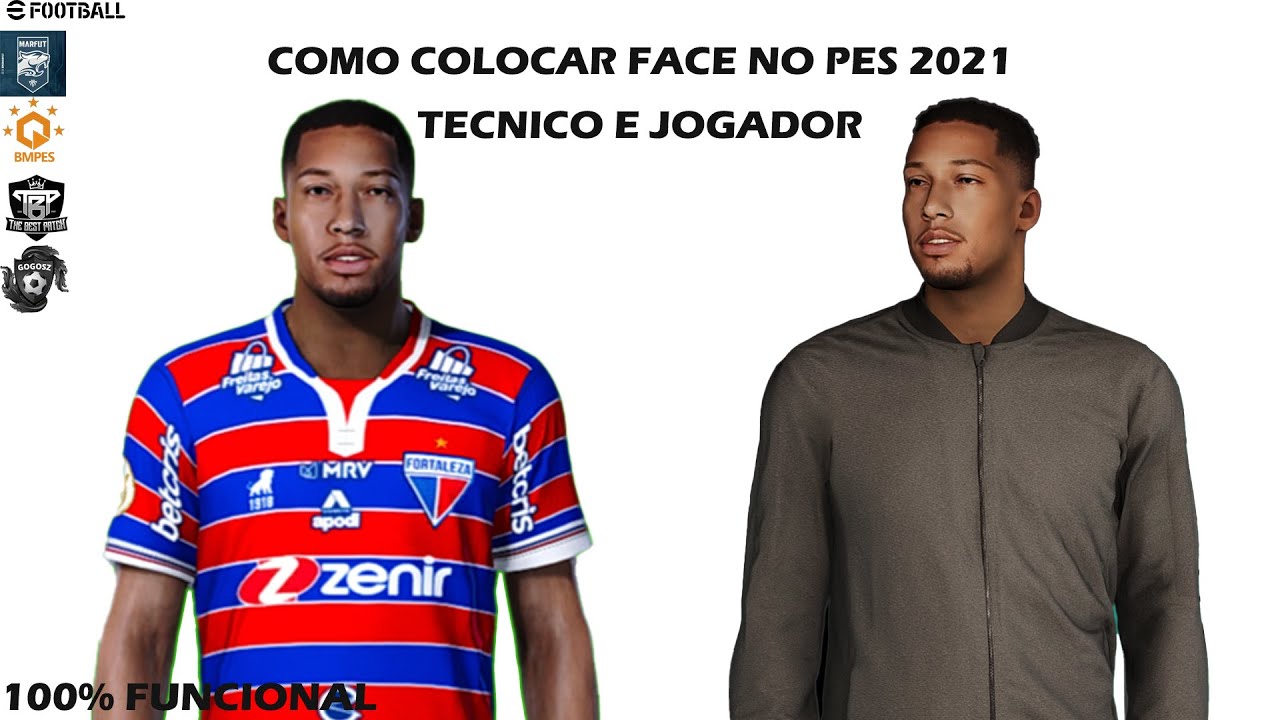 COMO ADICIONAR FACE NO PES 2021