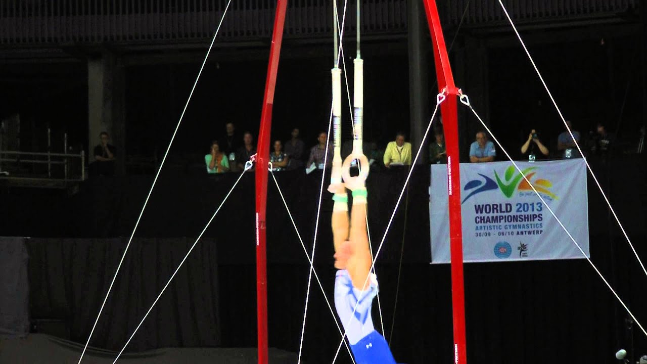 Brandon Wynn - Still Rings - 2013 World Championships - Event Finals