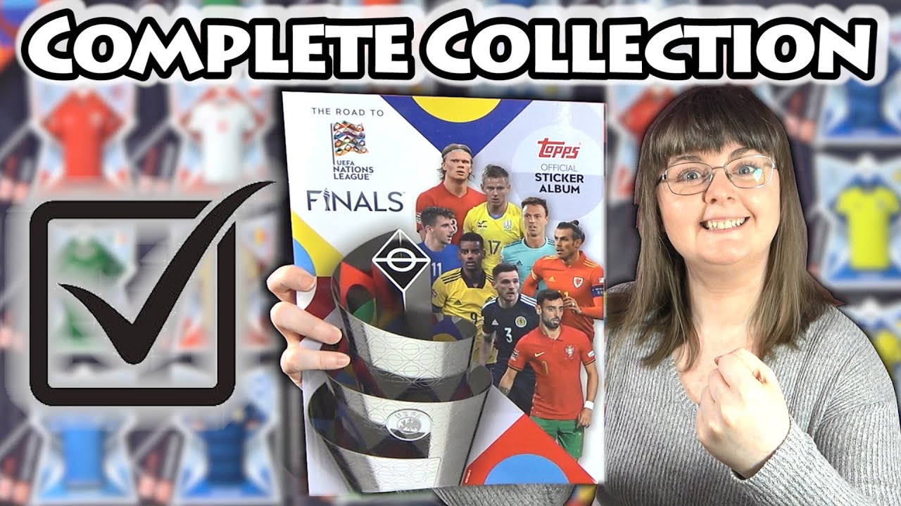 *COMPLETE* Topps 2022/23 Road To Nations League Final Sticker Collection | Fully Stuck Album Update