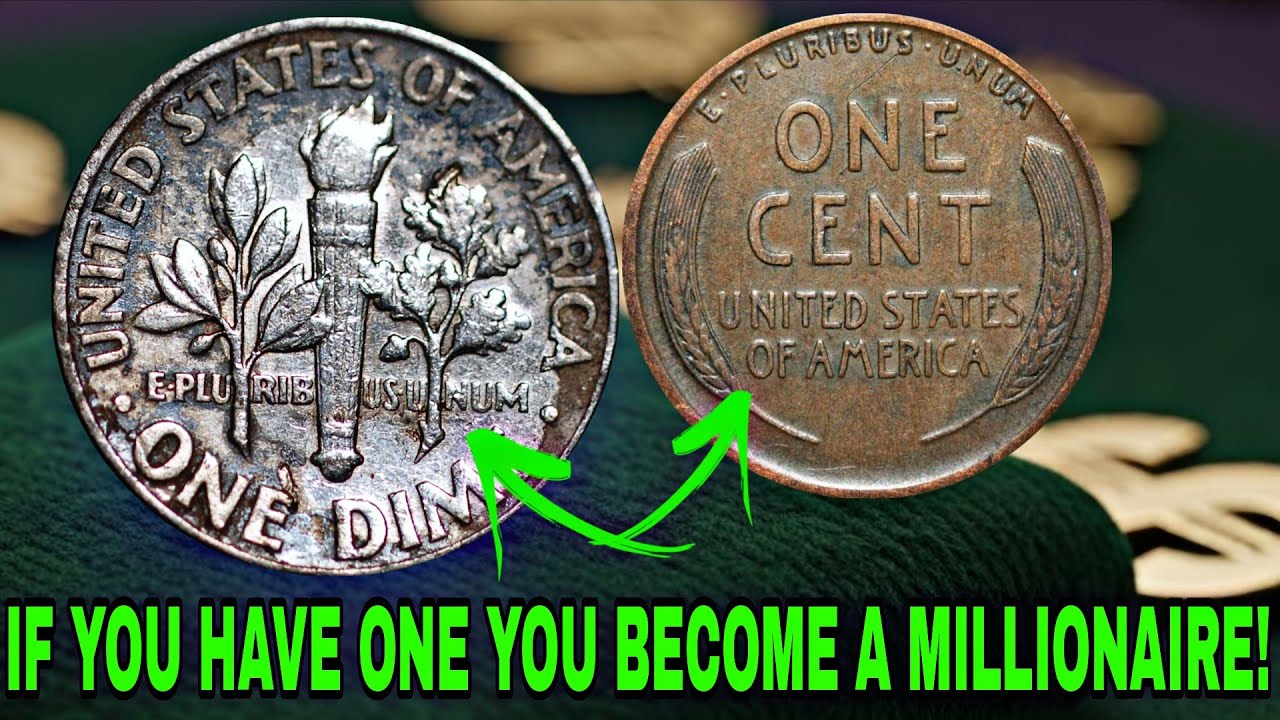 These Old Coins Are Making People RICH &ndash; Don&rsquo;t Miss Roosevelt Dimes & Wheat Pennies!