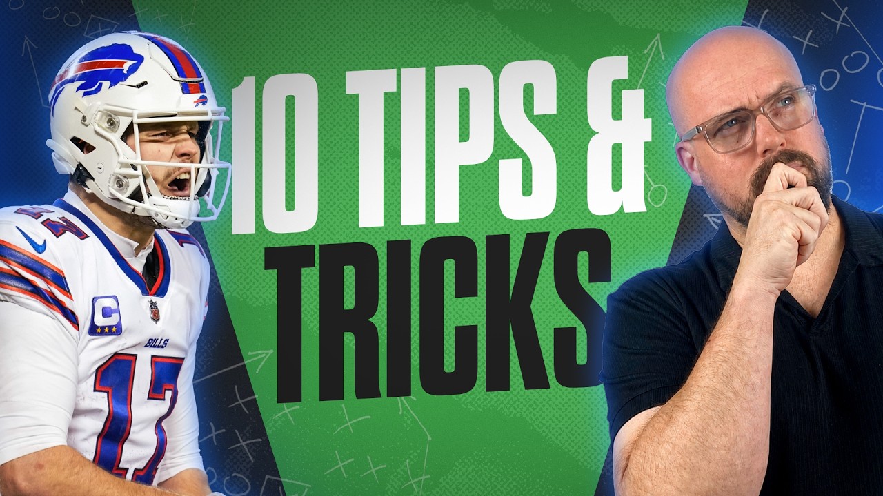 10 Tips & Tricks to Win Your League + MEGALABOWL! | Fantasy Football 2026 - Ep. 1953