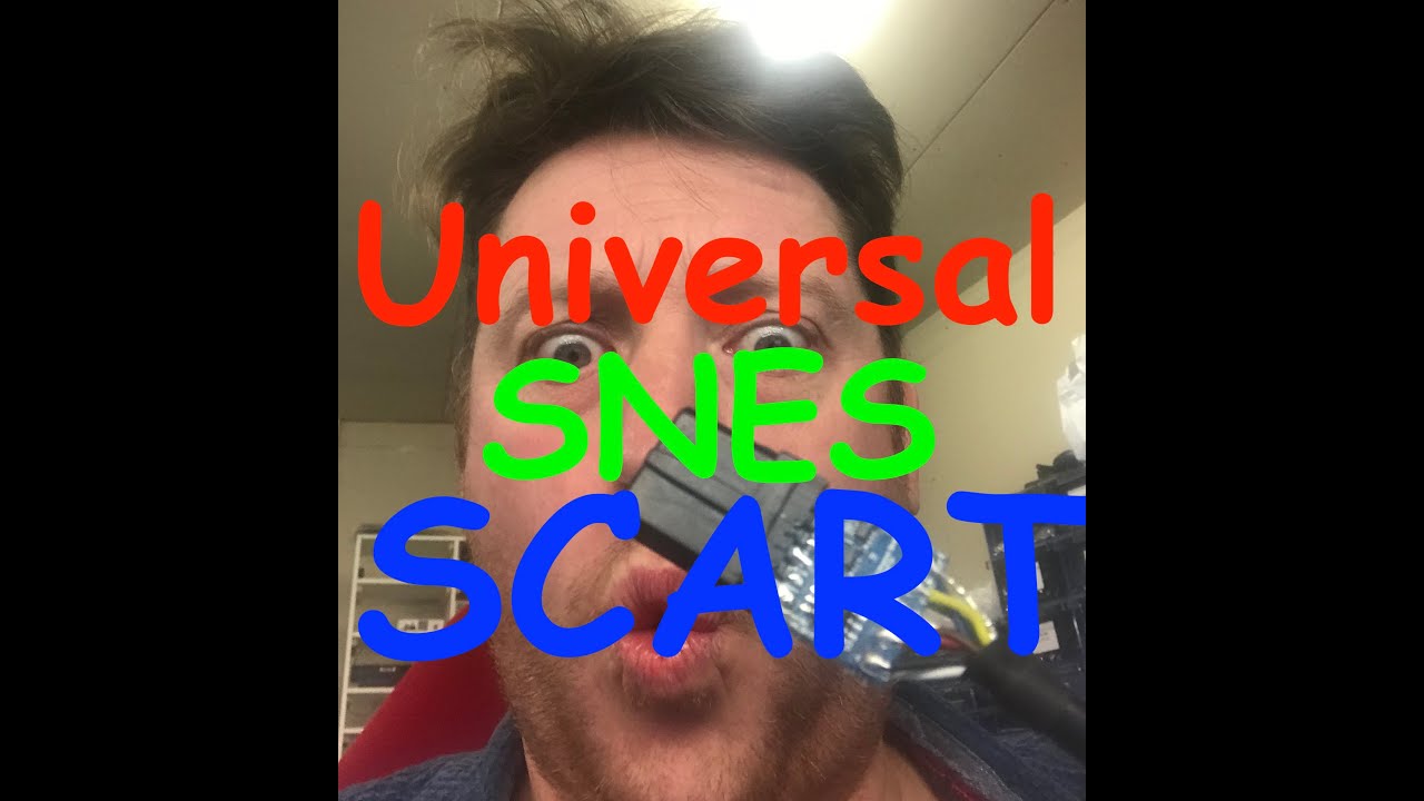 Universal Super Nintendo RGB SCART