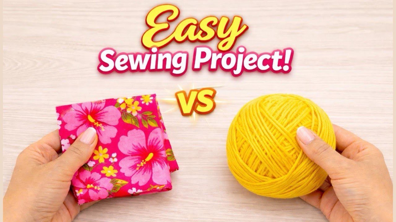 Easy Sewing Project for Beginners Using Fabric Scraps