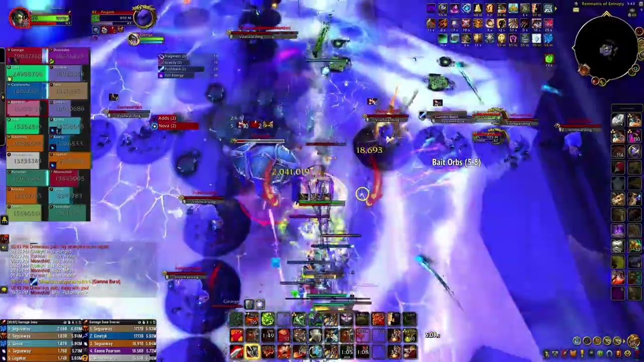 Odyssey VS Mythic Dimensius Fury Warrior PoV