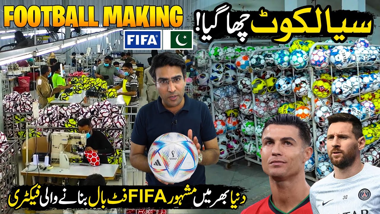Fifa Football Manufacturing With Latest Tech In Pakistani Factory | Made In Pakistan