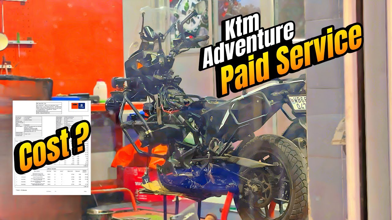 KTM Adventure 250 Major Service After 12000 Km | Throttle Body Clean | Kolkata Baruipur KTM
