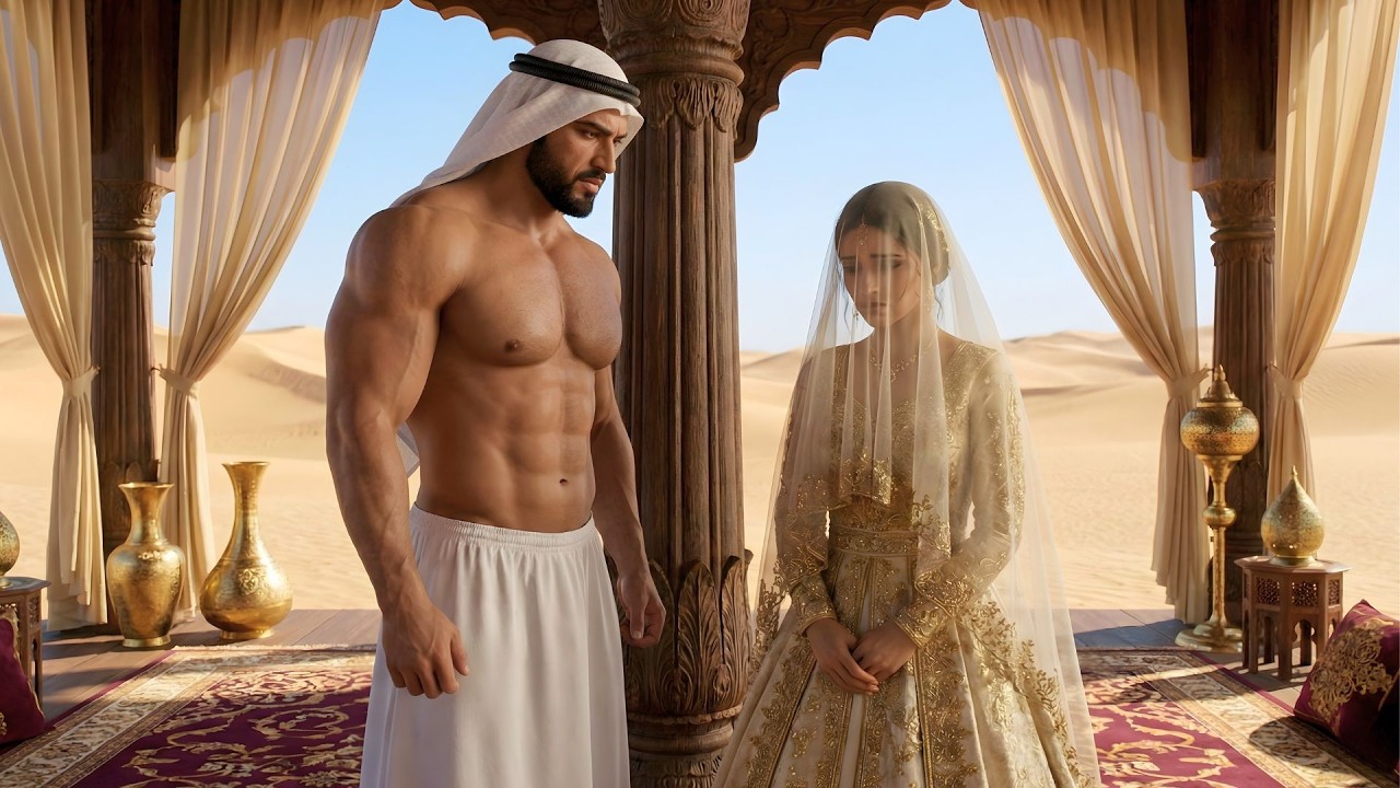 NOIVA FOGE E OBRIGA EMPREGADA A CASAR COM O SHEIK NO SEU LUGAR. NA LUA DE MEL ELE DIZ: 