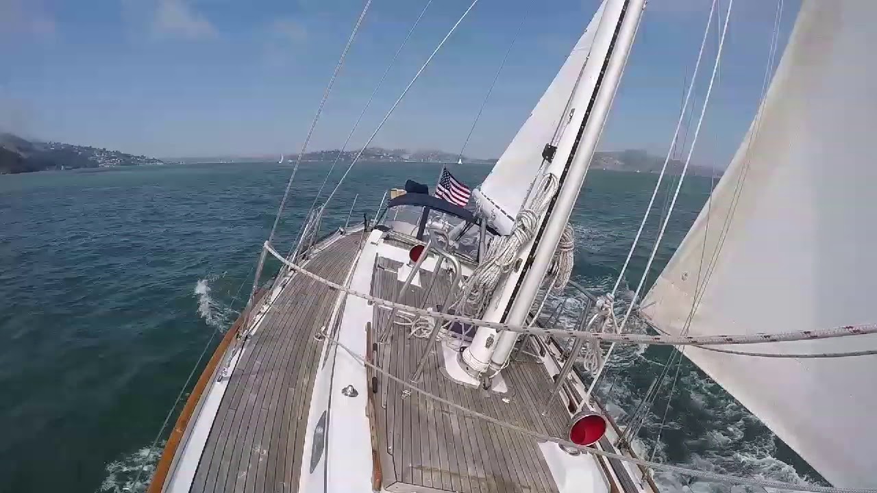 Sailing San Francisco with Boundless, our Passport 42