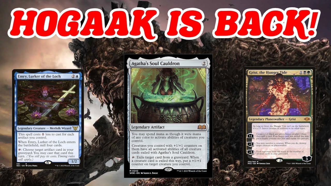 HOGAAK IS BACK! Legacy BUG Soul Cauldron Hogaak from trophy leader GuiBonella MTG