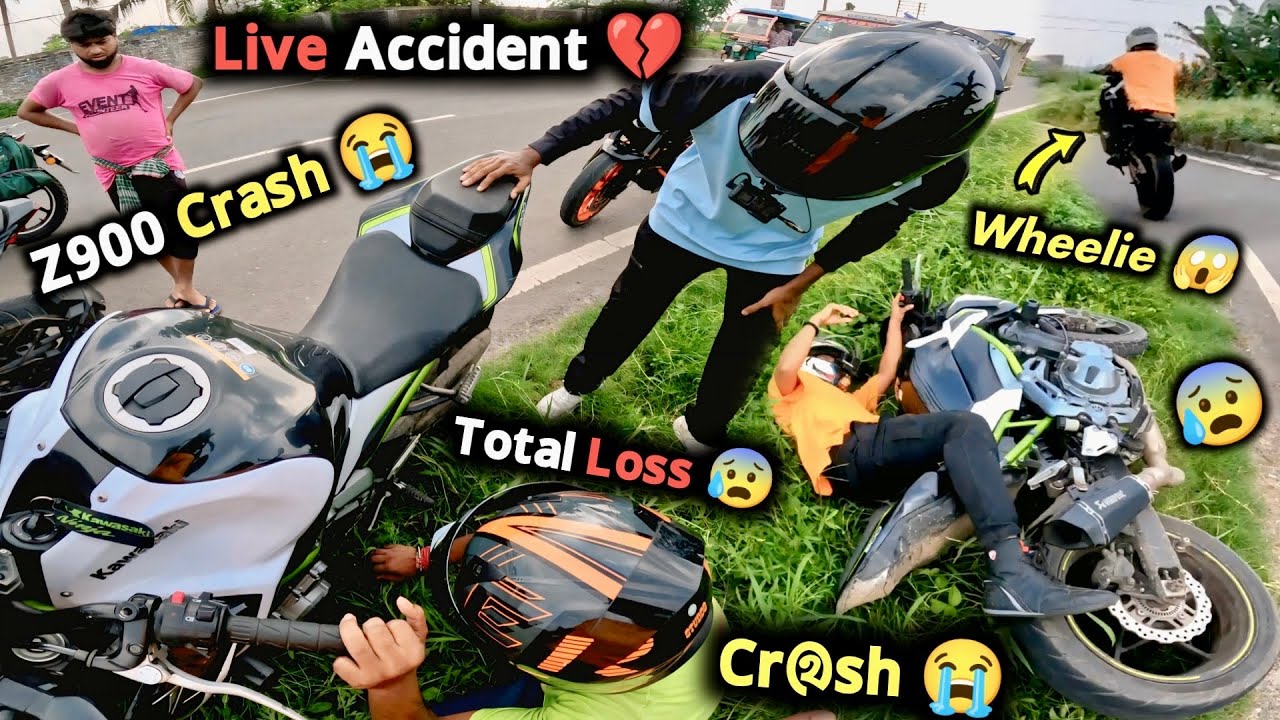 Z900 Live Cr@sh 😭  সব শেষ 💔