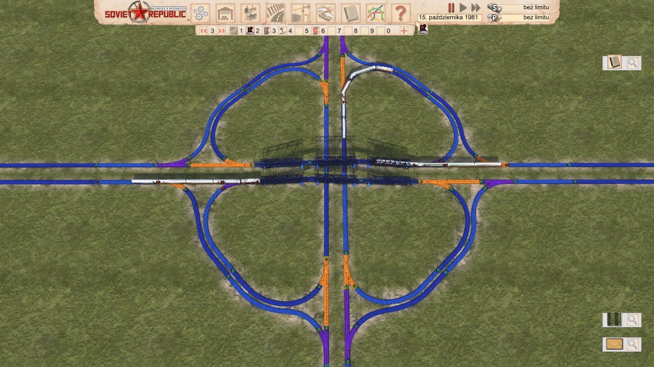 Workers & Resources: tutorial #4- TRACKS - Construction of an intersection and setting up semaphores