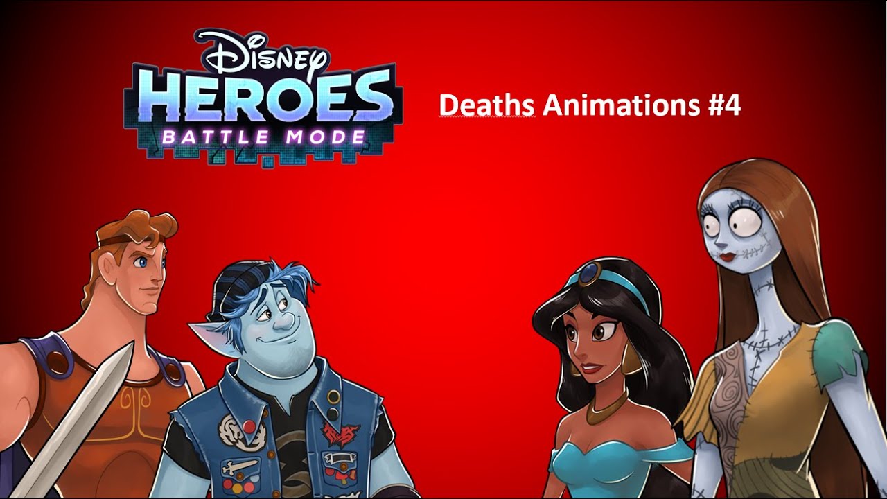 Disney Heroes Battle Mode - Deaths/Defeats Animations (Part 4)