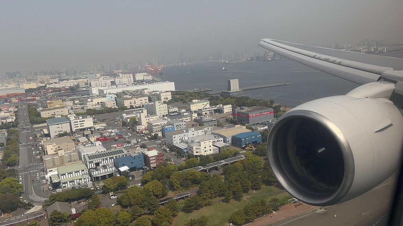 ANA Boein777-200ER 関西空港出発&羽田空港到着