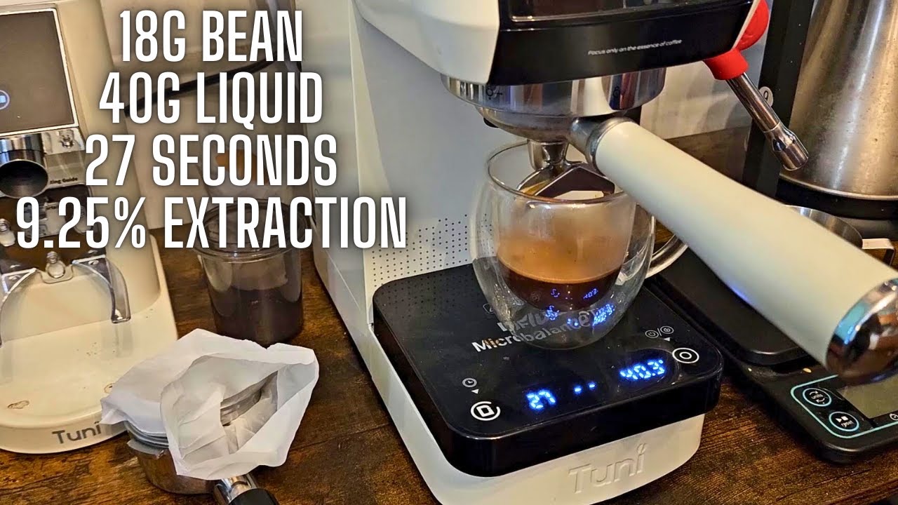 Tuni E2 58mm Espresso Machine | How to make Espresso