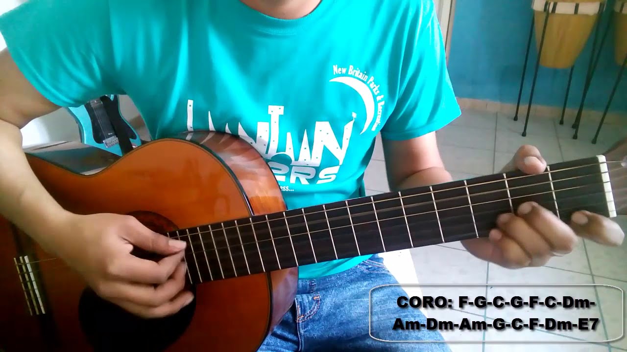 Muñequita sintetica el haragan tutorial de guitarra