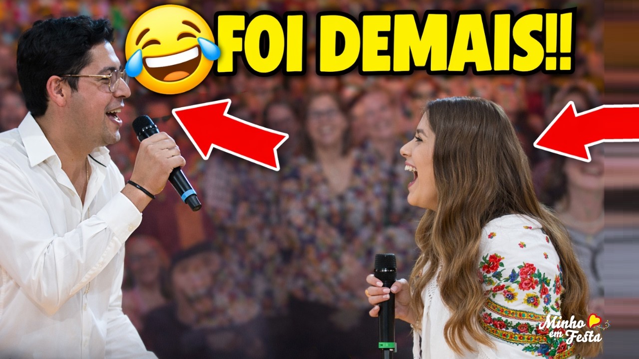 😂 Cantador Estava Atrevido… e Todos Desataram a Rir!