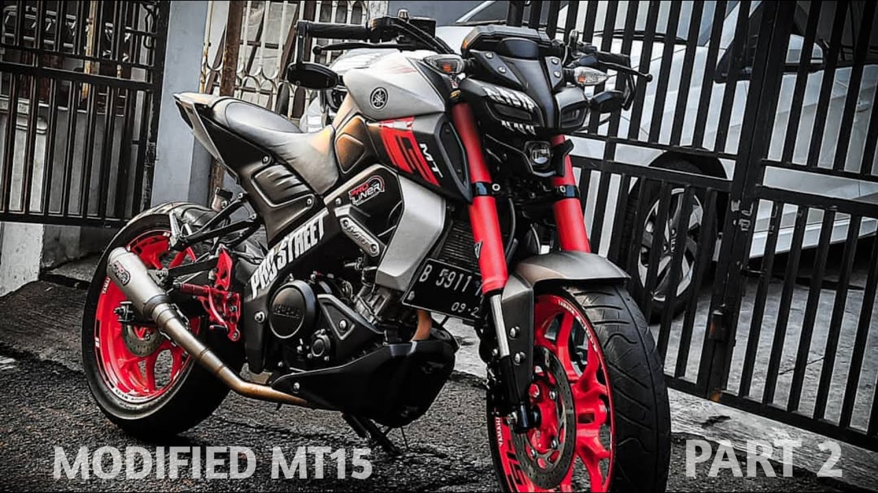TOP 5 MODIFIED YAMAHA MT 15 | MT 15 CUSTOMIZED LOOK | Part 2 |