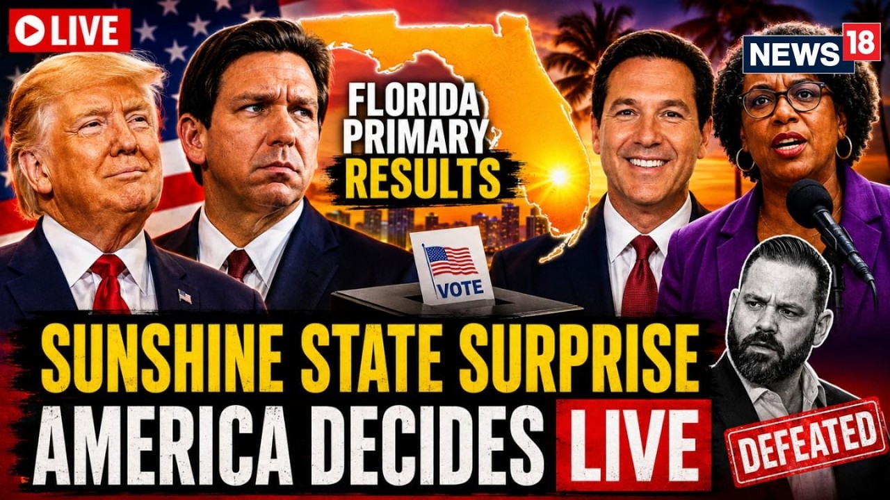 US Primary Results LIVE: Key Takeways From Florida And Alaska Primary Elections | Republicans | N18G