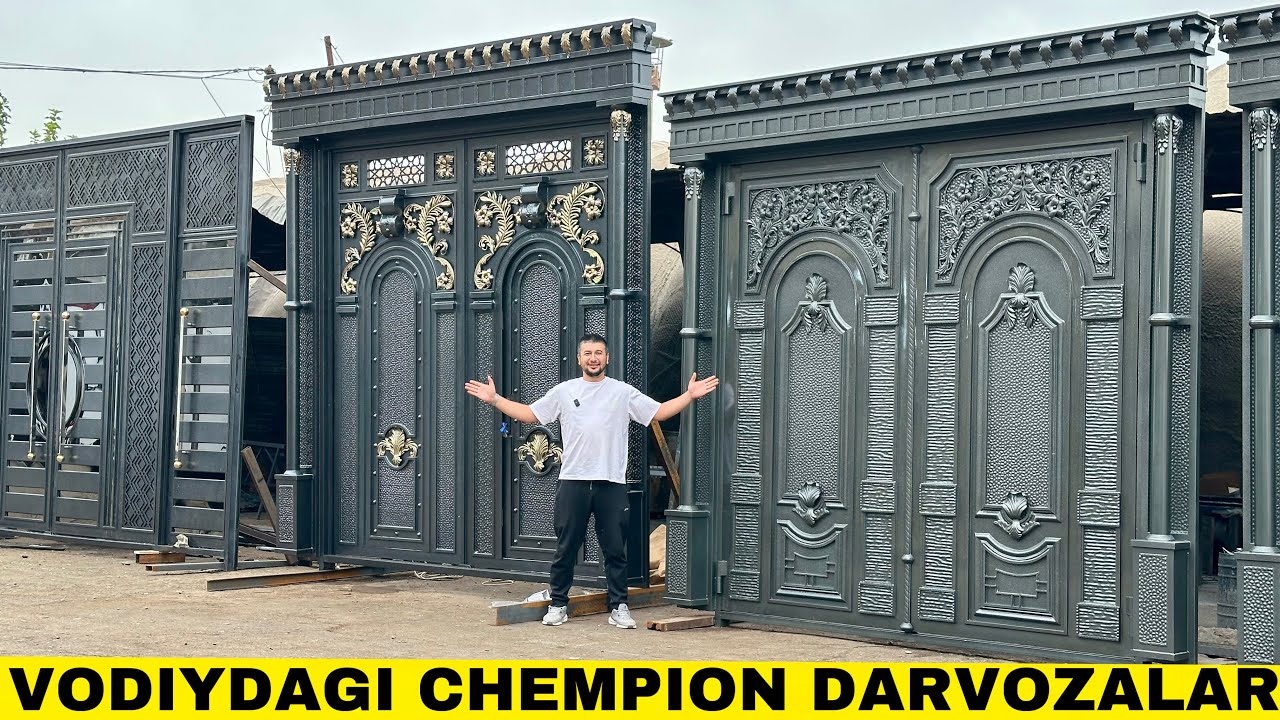 Водийлик Усталардан Янгича Дизайндаги Крутой Темир Дарвозалар #2024 #дарвоза #янгилик