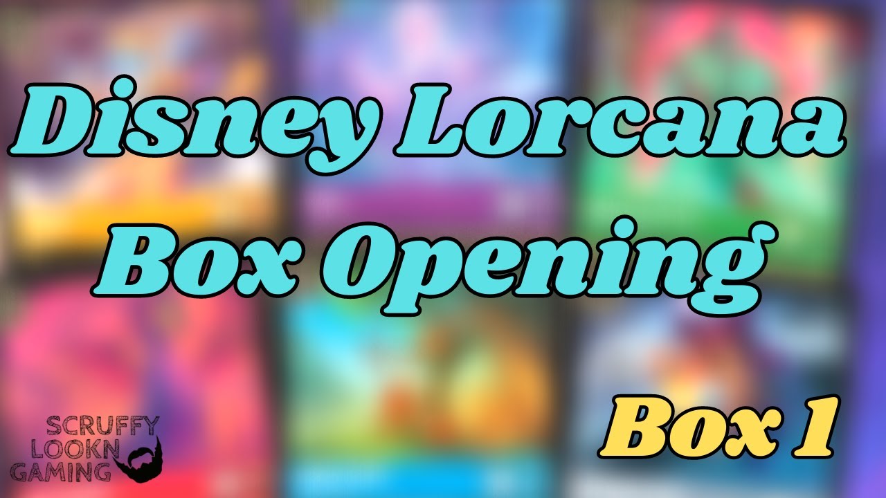 Disney Lorcana - Box Opening - Box 1