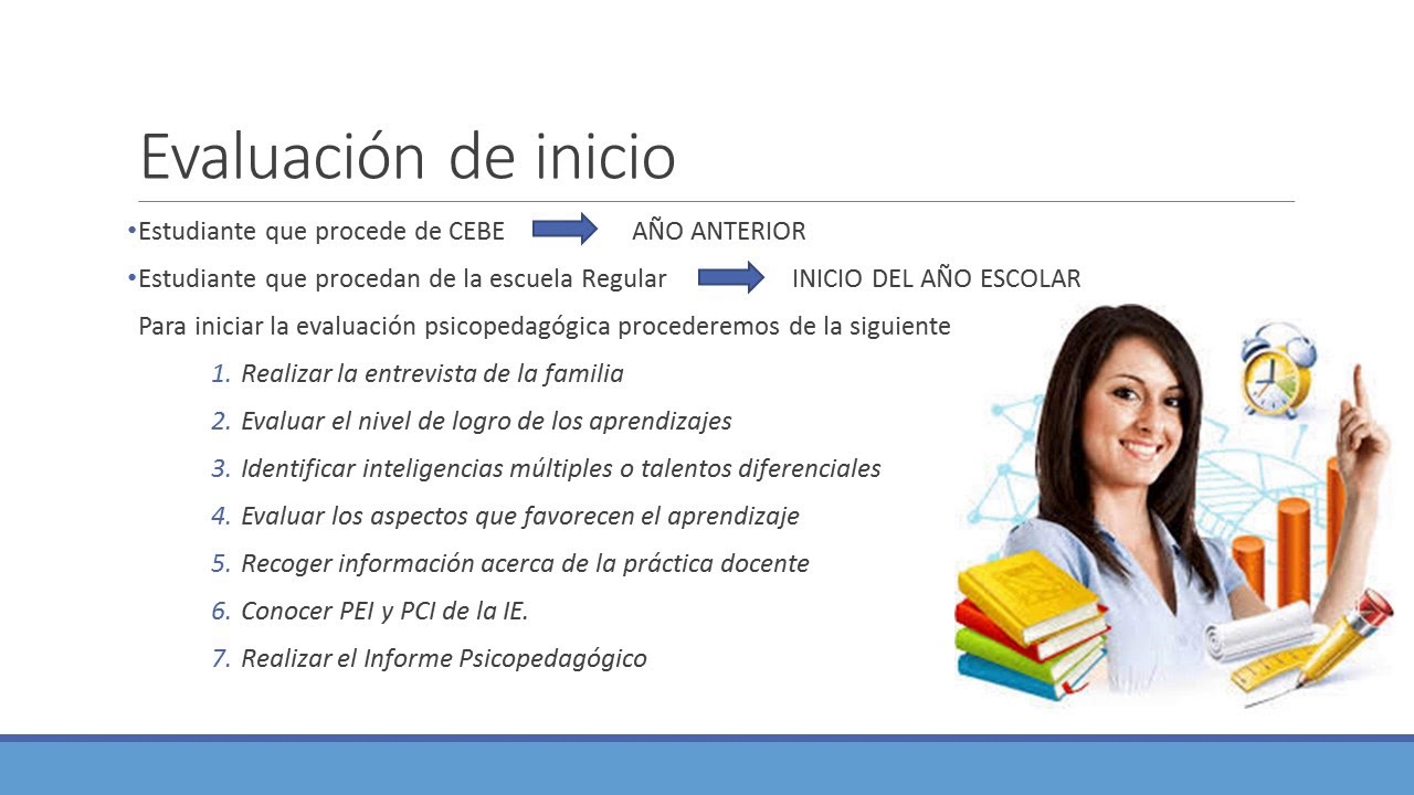 El informe psicopedagógico y POI