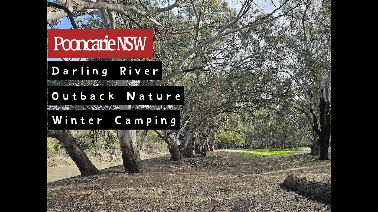 Pooncarie, outback Australia, winter weekend camping