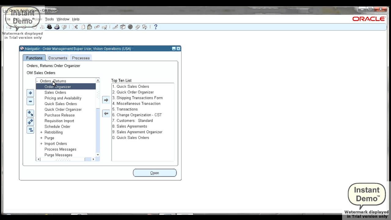 Oracle Order Entry (Create Sales Order Line).wmv