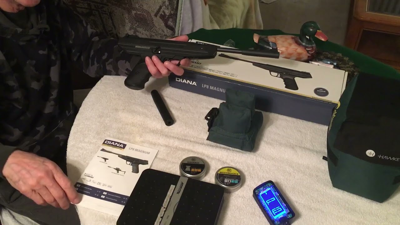 DIANA LP8 .177 Magnum Pistol🇩🇪