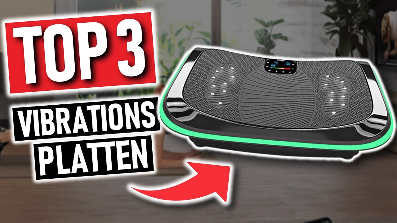 Die besten VIBRATIONSPLATTEN 2026 | Top 3 Vibrationsplatten | Miweba, Sportstech, Bluefin