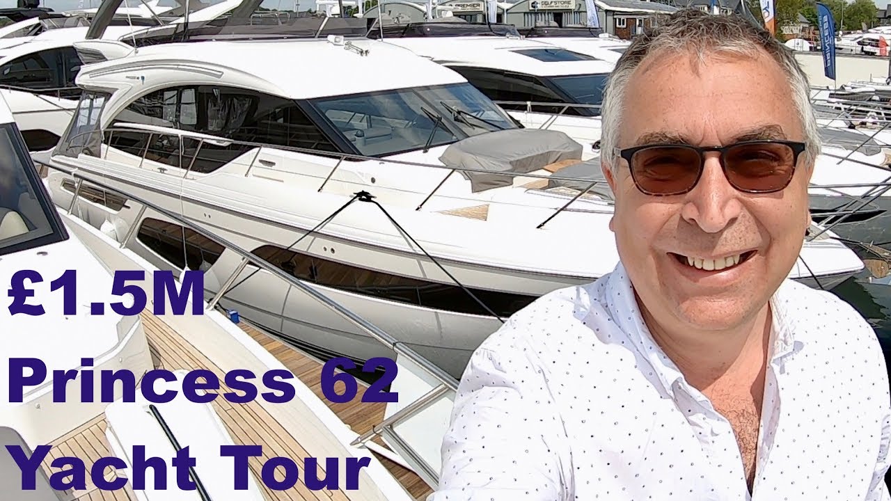 &pound;1.5M Yacht Tour : Princess 62