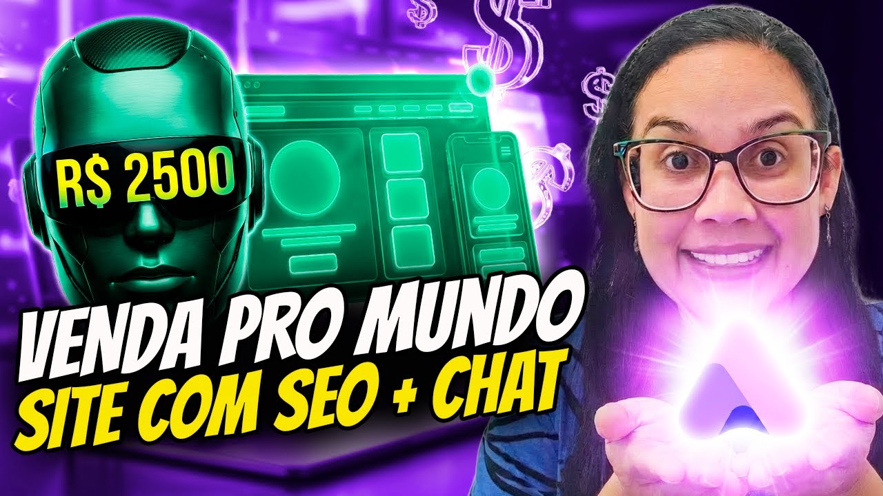 📣 Ganhe Dinheiro com Site (SEO + CHAT) feito por IA em 27 MINUTOS