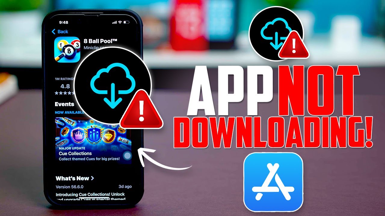 Исправление проблем с загрузкой приложений из App Store на iPhone | Решить проблему с зависанием ...